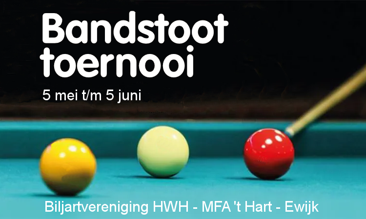 Open bandstoottoernooi 2026